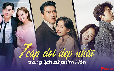 Top 5 cặp đôi đẹp nhất trong lịch sử phim Hàn