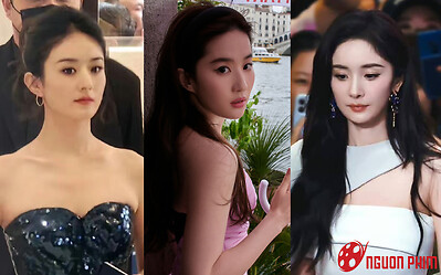 BXH nhan sắc sao Cbiz qua cam thường: Lưu Diệc Phi bét bảng, hạng 1 gây bất ngờ