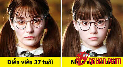 Các nhân vật trên phim trông sẽ ra sao nếu được về đúng tuổi thật của họ?