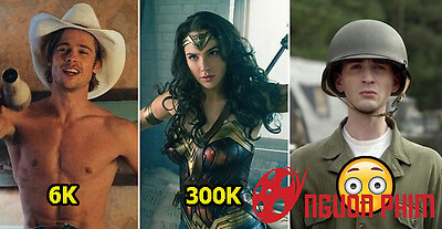 Các sao Hollywood được trả bao nhiêu cho những vai diễn đổi đời?