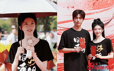 Cảnh Điềm và bạn trai Bạch Lộc chung khung hình: Chênh lệch gần 10 tuổi nhưng nhìn lạ lắm!