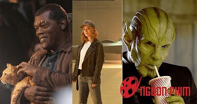 Captain Marvel và loạt ảnh hậu trường cực độc chưa từng được công bố