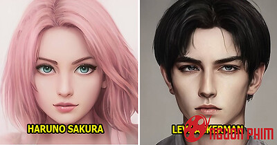 Chất phát ngất với loạt ảnh các nhân vật anime bước ra đời thực