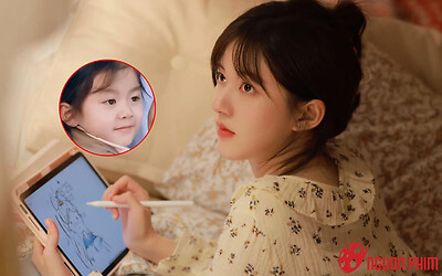 Chính thức lộ diện con gái của Triệu Lộ Tư, chuẩn bản sao tí hon của mẹ