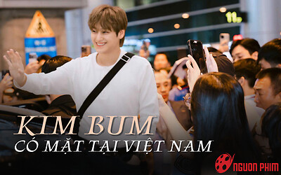 Clip: Theo chân Kim Bum tại Việt Nam, nhan sắc 'chàng Gốm' sau bao năm vẫn khiến fan mê mẩn