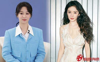 Cùng một nhà tạo hình, Dương Mịch đẹp như công chúa tiên cá, Dương Tử bị chê giống bà thím