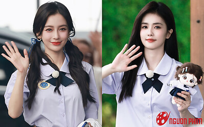 Cùng tạo hình học sinh: Angelababy được khen xinh như búp bê, Bạch Lộc bị lấn át thê thảm