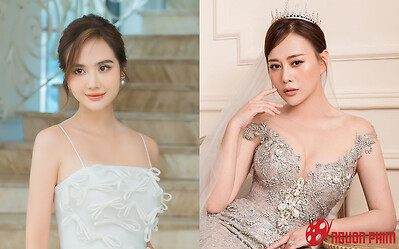 Cùng vào vai cô dâu, Huyền Lizzie lép vế trước 1 mỹ nhân kém tuổi