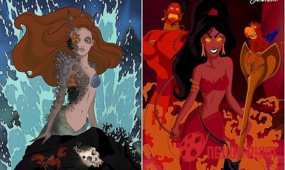 Dàn công chúa Disney trở nên đổ đốn và đóng vai ác khiến dân tình hoang mang cực độ