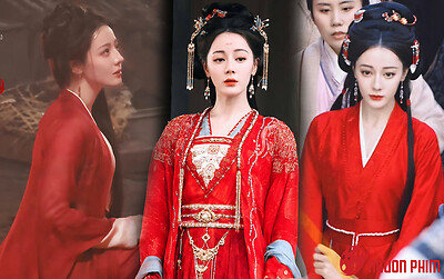 Địch Lệ Nhiệt Ba xứng danh đệ nhất mỹ nhân hồng y, Triệu Lệ Dĩnh – Dương Tử kém xa