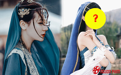 Diện tạo hình dị vực, em gái Dương Mịch đẹp thế nào mà được khen ngang ngửa Địch Lệ Nhiệt Ba?