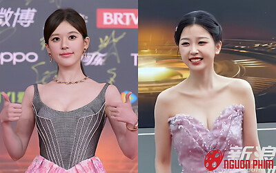 Diện váy khoét sâu o ép vòng 1, Triệu Lộ Tư nhận ngay cái kết đắng