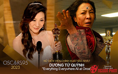 Dương Tử Quỳnh làm nên lịch sử khi trở thành Nữ diễn viên chính xuất sắc nhất Oscar 2023