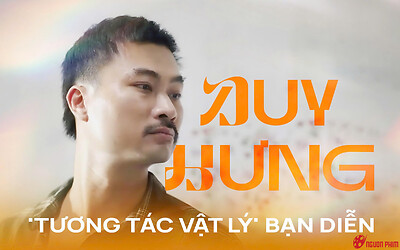 Duy Hưng 'tương tác vật lý' bạn diễn trong Dịu Dàng Màu Nắng