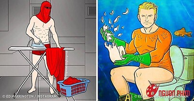“Góc khuất” đầy lầy lội của các siêu anh hùng khiến bạn bị sụp đổ hình tượng