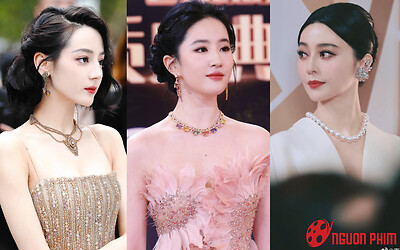 Góc nghiêng của sao Hoa ngữ: Lưu Diệc Phi đẹp như tạc, Địch Lệ Nhiệt Ba vẫn lộ khuyết điểm