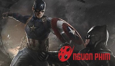Hình ảnh chân thật nhất về trận chiến giữa Captain America và Batman