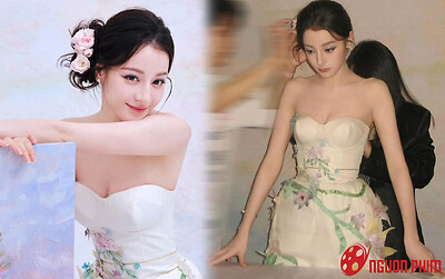 Hình ảnh quyến rũ gây sốt của Địch Lệ Nhiệt Ba