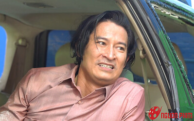 Huy Khánh 'hồn bay phách tán' sau khi đóng cảnh lật xe trong phim của Lý Hải