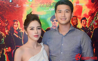 Huỳnh Anh và bạn gái Bạch Lan Phương xuất hiện tại thảm đỏ hậu công bố tin vui