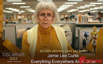 Jamie Lee Curtis 'đè bẹp' Angela Bassett thắng cúp Nữ diễn viên phụ xuất sắc nhất Oscar 2023