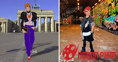 Khi các nhân vật hoạt hình Disney diện trang phục hiện đại xuống phố