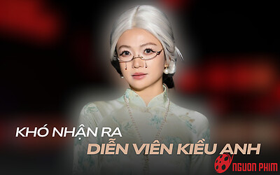 Khó nhận ra Kiều Anh