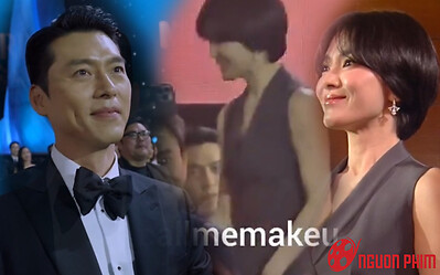 Khoảnh khắc Hyun Bin nhìn Song Hye Kyo tại Baeksang 2025