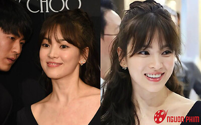 Khoảnh khắc Song Hye Kyo khiến nam thần đứng cạnh đỏ mặt vì quá đẹp