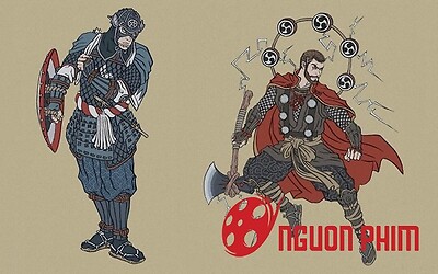 Lạ lẫm mà thân quen xem siêu anh hùng Avengers biến hóa theo phong cách lạ