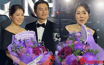 Lê Phương lộ mặt sưng húp trong sự kiện phim khiến dân tình nhận không ra