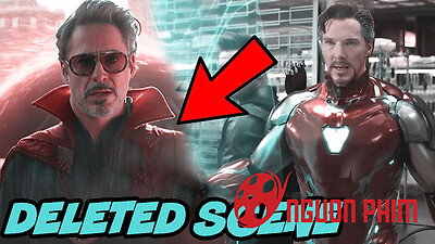 Lộ diện cảnh Doctor Strange mặc giáp của Iron Man trong Infinity War