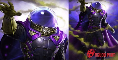 Lộ diện tạo hình ban đầu của Mysterio - Nhìn như lai giữa Thanos và Green Lantern