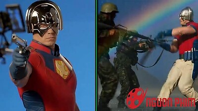 Lộ hình ảnh của John Cena trên phim trường Biệt đội Cảm tử