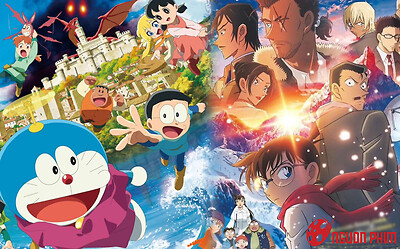 Loạt phim tuổi thơ đổ bộ hè 2025: Conan có đủ sức vượt Doraemon?
