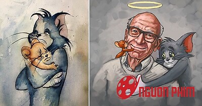 Loạt tranh tưởng nhớ cố họa sỹ Gene Deitch, cha đẻ của Tom & Jerry mới qua đời