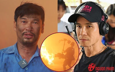 Lý Hải xây kho chiếu rồi đốt bỏ trong Lật Mặt 6, dàn cast gào thét vì quá nguy hiểm