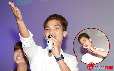 Mạc Văn Khoa bị khán giả 'tác động vật lý' khi đi quảng bá phim mới