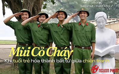 Mùi Cỏ Cháy – Khi tuổi trẻ hóa thành bất tử giữa chiến tranh