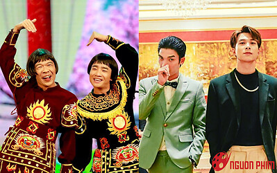 Nam Tào - Bắc Đẩu - Đỗ Duy Nam và Trung Ruồi 'tấu hài' cùng Mạc Văn Khoa trong phim điện ảnh Tết