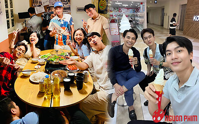 Nam thần Mắt Biếc gây sốt ở hậu trường Ánh Dương Rực Rỡ