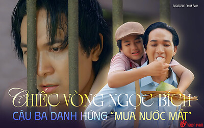 Những tập cuối Chiếc Vòng Ngọc Bích lên sóng, cậu ba Danh hứng 'mưa nước mắt'