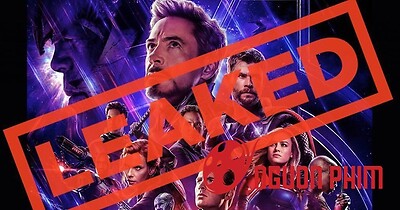 NÓNG: Endgame chưa ra mắt đã lộ bản CAM, cả bộ phim đang lan truyền chóng mặt trên mạng