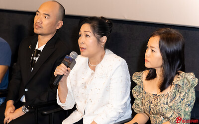 NSND Hồng Vân 'than thở' khi đóng phim kinh dị