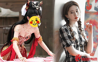 Nữ diễn viên 9x được khen đẹp hơn Lưu Diệc Phi diện áo bó sát khoe cặp 'tuyết lê' căng tràn