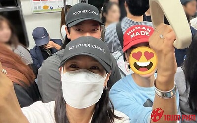 Nữ diễn viên hạng A cải trang đi tàu điện ngầm giữa 'biển người', danh tính chẳng ai xa lạ