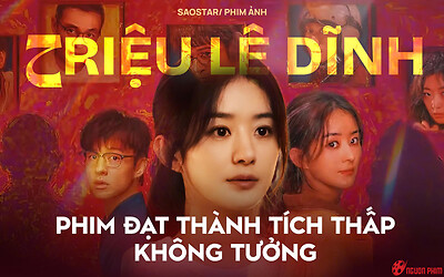 Phim của Triệu Lệ Dĩnh đạt thành tích thấp không tưởng