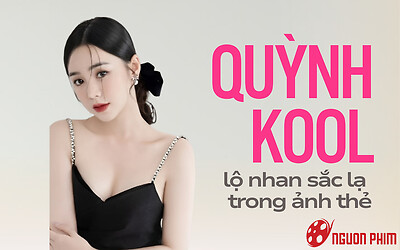 Quỳnh Kool lộ nhan sắc lạ trong ảnh thẻ