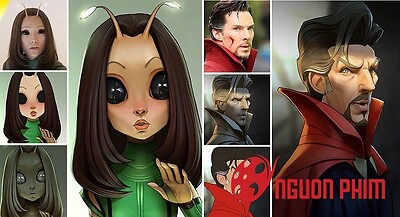 Sẽ ra sao khi nhóm Avengers xuất hiện trong thế giới hoạt hình Disney?