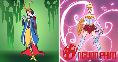 Sẽ ra sao nếu các công chúa Disney trở thành các siêu hành hùng DC hoặc Marvel?